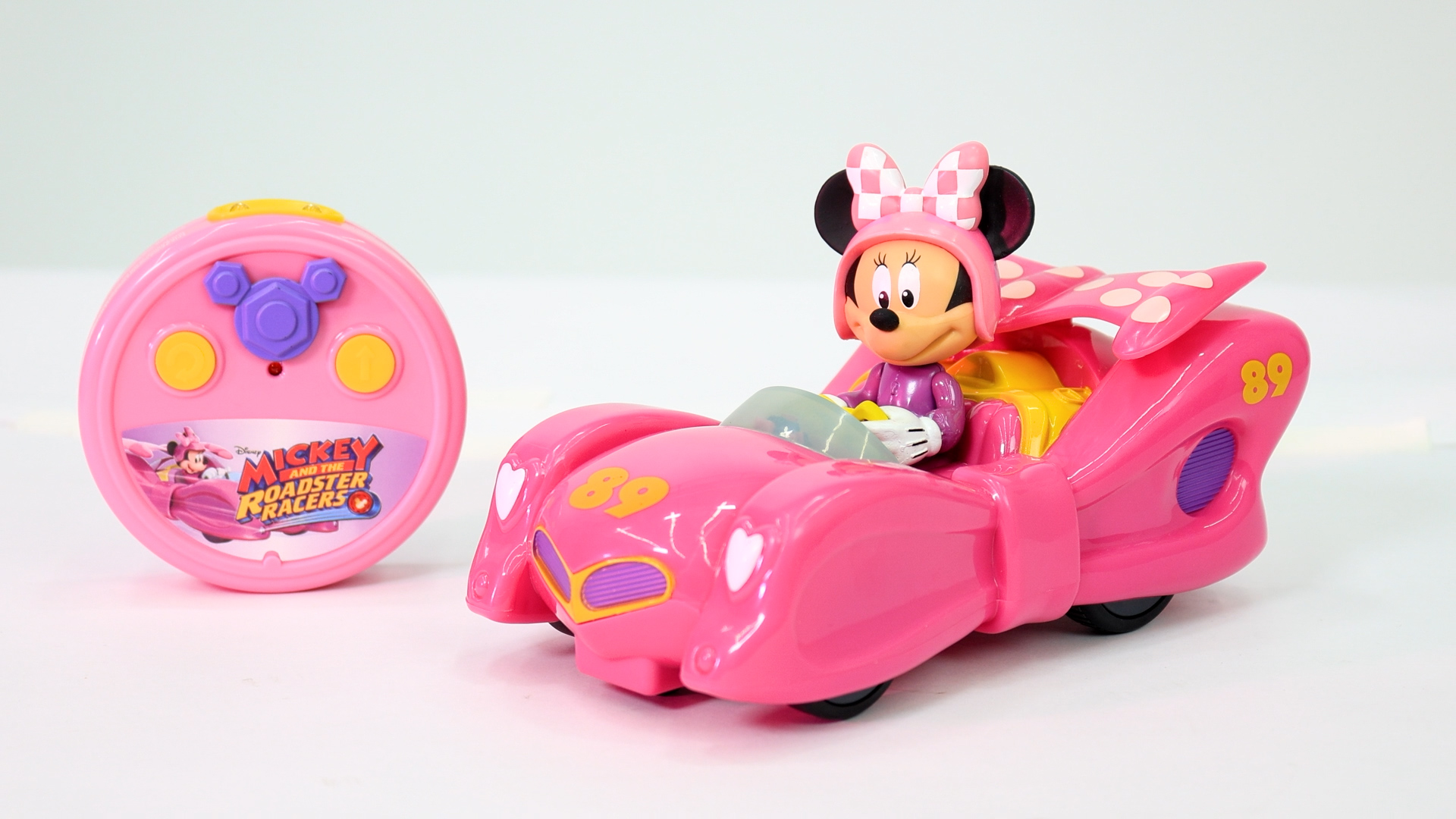 JD98167_Minnie Mouse Roadster Racer Bow Remote Control Vehicle